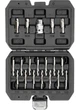 Zestaw bitów YATO do obrobionych śrub 1/4", 3/8" 19 szt (YT-04584) - obraz 1