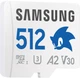 Karta pamięci Samsung Pro Plus Sonic the Hedgehog microSDXC 512GB Class 10 + Adapter SD (MB-MD512SA/LC1) - obraz 2