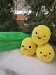 Декоративна подушка Горох 45 см Жовта - зображення 2