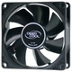 Вентилятор DeepCool XFAN 80, 80х80х25мм, Molex, черный - изображение 1