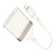 Перехідник Hoco UA40 2-in-1 Card Reader Lightning, Apricot - зображення 5