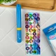 Детская электрическая зубная щетка Brush-Baby Go-Kidz 3+ года, голубая, наклейки, дорожный колпачок - изображение 3