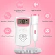 Доплер WORTRIBET Home Portable Doppler для прослушивания сердцебиения плода, LCD-дисплей, пульсовый сенсор, высокочувствительный датчик, без излучения, точное определение FHR - изображение 2