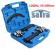 Стяжка пружин силовая с фиксатором и держателем, 50-280мм, 1200 кг. SATRA S-HDC2 (Код6921) - изображение 1