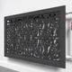 Решетка на батарею декоративная SMARTWOOD R2085 300 мм Графит (R20851106) - изображение 2