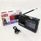 Портативна стовпчик радіо MP3 USB Golon RX-6622 Black - зображення 1