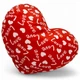 Іграшка м’яка "Серце Love" розмір L (45х14х30 см) Сувенир-Декор (256459) - изображение 1