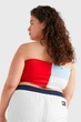 Топ Tommy Hilfiger 48(XL) Синій-Червоний-Білий (131093) - зображення 2