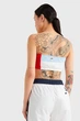 Топ Tommy Hilfiger 48(XL) Синій-Червоний-Білий (131093) - зображення 3