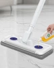 Компактна міні-швабра ручна губка-моп Portable Mini Mop з мікрофіброю для легкого прибирання кухні, вікон та ванної - изображение 4