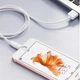Кабель Hoco X1 USB to Lightning 2m білий - зображення 3