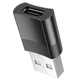 Адаптер переходник Hoco UA17 USB to Type-C (F) черный - изображение 5