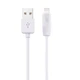 Кабель Hoco X1 2 кабелі USB to Lightning 1m білий - зображення 1