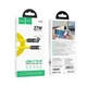 Кабель Hoco U118 з індикатором Type-C to Lightning PD 27W 1.2m жовтий - зображення 4
