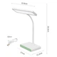 Настільна USB LED лампа Weidasi WD-6047 гнучка з акумулятором біла - зображення 7