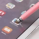 Стилус ємнісний, високоточний, Jot Pro, двосторонній, металевий, зі вставкою, рожевий - зображення 2