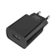 Сетевое зарядное устройство Borofone BA20A USB черное - изображение 1