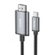 Кабель Hoco UA27 Type-C to HD TV 2m сірий - зображення 1