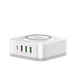 Беспроводное зарядное устройство Ldnio AW004 3 USB/ Type-C QC PD 32W белое - изображение 5