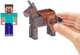 Набір іграшок Майнкрафт Стів та Осел Minecraft Steve and Donkey Mattel JCN54 - зображення 3