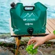 Канистра пакет для воды Up Down UD-SD201 8л Green туристическая складная пищевая с краном - изображение 4