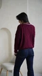 Светр Willow One Size бордовий - зображення 4