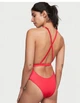 Купальник суцільний стрази Victoria’s Secret Червоний L - изображение 2