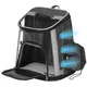 Plecak transportowy dla psa kota królika Springos do 15 kg 38 x 34 x 26 cm Czarny (5907719480107) - obraz 2