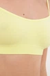 Бесшовный топ на тонких бретелях Giulia CAMI TOP L/XL Yellow-charlock, женский топ из микрофибры - изображение 4