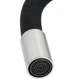 VENTA VS452SB Black Смеситель для кухни с гибким ЧЕРНЫМ силиконовым изливом Нержавейка (VA3008E) - изображение 2