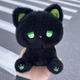 Мягкая игрушка Котик плюшевый черный - изображение 2