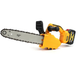 Пила аккумуляторная цепная DeWalt DCM122N Электропила цепная 48V/6Аh шина 30 см желтый DCM122N - изображение 2