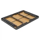 Стіл складаний Bo-Camp Margate 75x55 см, алюмінієвий каркас, до 25 кг, Bamboo Brown (1404666) - изображение 2