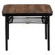 Стол Bo-Camp Woodbine 56x34 cm Black/Wood look (1404191) - изображение 2
