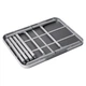 Стол туристический Bo-Camp 60x45x25/60 см МДФ Grey - изображение 3