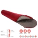 Спальный мешок Grand Canyon Whistler 190 13°C Red Dahlia Left (340001) - изображение 5