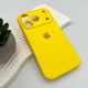 Чохол для смартфона Silicone Full Case AA Camera Protect for Apple iPhone 17 Pro 33,Canary Yellow (FullAAi17P-33) - изображение 4