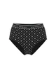 Женские трусики Victoria's Secret (715632489724) Brief Logo Cotton Modern M черные - изображение 3