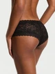 Женские трусики Victoria's Secret (7115625124811) Lace Cheeky XXL черные - изображение 2