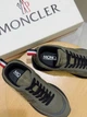 Мужские кожаные кроссовки Moncler Pacey цвета хаки 39 р (25.5 см) - изображение 4
