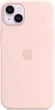 Чехол силиконовый противоударный Silicone Case with MagSafe Apple Iphone 14 Plus (6.7") Chalk Pink - изображение 7