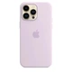 Чохол силіконовий протиударний Silicone Case For MagSafe для Apple Iphone 14 Pro Max (6.7") Lilac - зображення 6