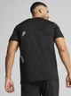Футболка спортивная для тренировок длинная мужская Puma Train All Day Big Cat 52672101 S Black с принтом (4067984045485) - изображение 2