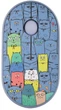 Миша 2E MF300 PETS:CATS Silent WL BT, синій - изображение 1