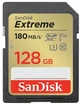 Карта пам'яті SanDisk SD 128GB C10 UHS-I U3 R180/W90MB/s Extreme V30 - изображение 1