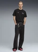 Футболка хлопковая длинная мужская Puma Essentials 63489701 S Black (4069162193070) - изображение 3