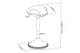 Стілець Ergonomic Standing Chair Digitus (teh0013557) - зображення 4