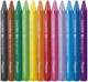 Карандаши восковые Maped Color Peps Wax Crayons 12 цветов (MP.861011) - изображение 3