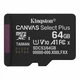 Карта пам'яті Kingston microSD 64GB C10 UHS-I A1 V10 R100MB/s - зображення 2