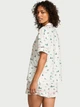 Фланелева піжама (сорочка + шорти) Victoria's Secret Flannel Short Pajama Set XS Білий (27138574) - изображение 2